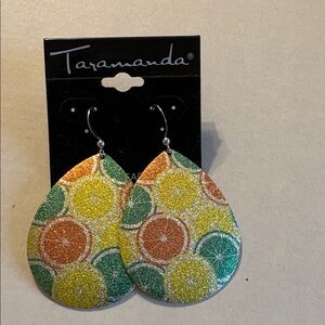 Taramanda Multicolor Teardrop Earrings